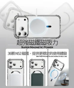 幻彩鏡盾合金殼 客製化手機殼推薦，防摔設計搭配支架功能與彩色插畫風格