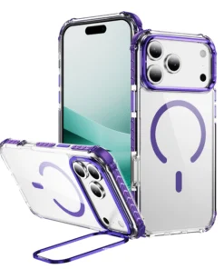 幻彩鏡盾合金殼 客製化手機殼｜防摔支架設計