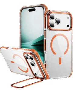 幻彩鏡盾合金殼 客製化手機殼推薦，防摔設計搭配支架功能與彩色插畫風格