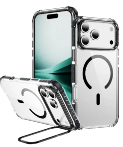 幻彩鏡盾合金殼 客製化手機殼推薦，防摔設計搭配支架功能與彩色插畫風格