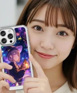 魔法夜行 GR020｜小魔女提燈×夢幻燦光 客製化手機殼 2
