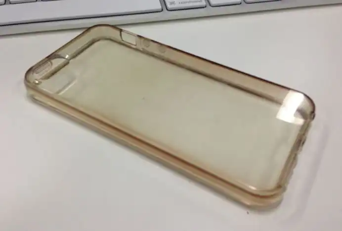 yellowed-phone-case - PPbears 創意PP熊 高級客製化手機殼 千種手機型號手機殼 變黃TPU材質的手機殼