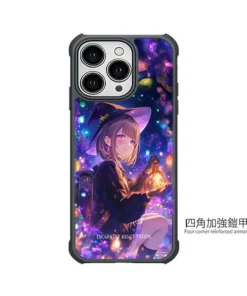 魔法夜行 GR020｜小魔女提燈×夢幻燦光 客製化手機殼 2