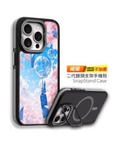 【PPBears】L101 晴空風鈴 - 二代磁吸鏡頭支架殼 (SnapStand/支援MagSafe/隱形支架)