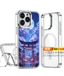 《月夜櫻町》L103｜客製化手機殼，手機殼推薦，iPhone手機殼，手機保護殼，千種型號支援