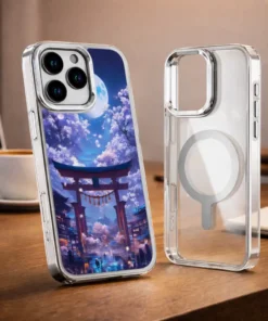 《月夜櫻町》L103｜客製化手機殼，手機殼推薦，iPhone手機殼，手機保護殼，千種型號支援