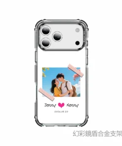 客製化iphone手機殼 膠帶相框風格|創意pp熊