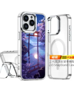 《櫻月水鏡》L106｜客製化手機殼，手機殼推薦，iPhone手機殼，手機保護殼，千種型號支援