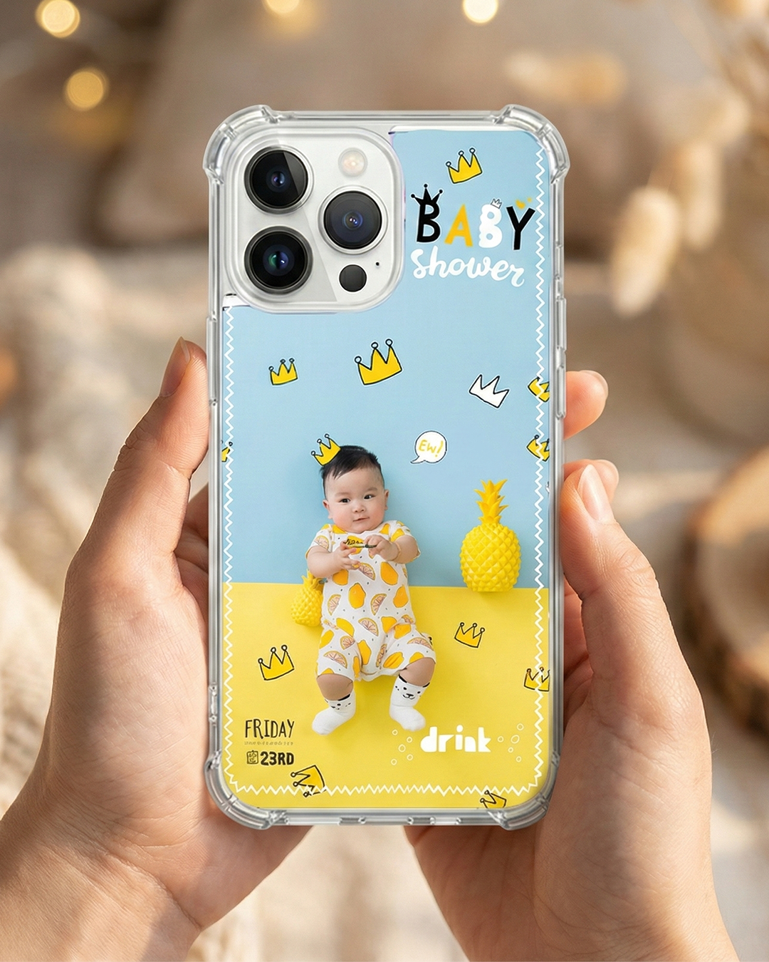 手機殼推薦-客製化手機殼-iphone手機殼-寶寶照片_C0003 3 | 創意PP熊|客製化手機殼專家 手機殼推薦,客製化手機殼,iPhone手機殼,寶寶照片客製設計,可加入名字的透明防摔手機殼