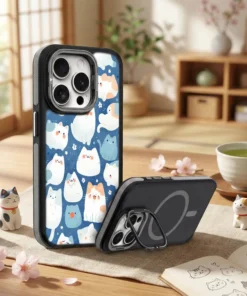 Alternative view of 《星夜喵喵樂園》CUTE176｜客製化手機殼，手機殼推薦，iPhone手機殼，手機保護殼，千種型號支援