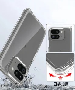 此為google pixel 10 pro fold透明鎧甲客製化手機殼銷售頁面