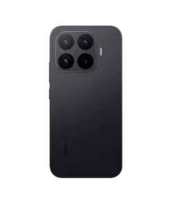 xiaomi 17t customized case sales page | 創意PP熊|客製化手機殼專家 Back view of a dark gray smartphone with a square raised camera module containing four lenses and a flash on the top-left corner of the device's back surface, and the brand name along the side edge