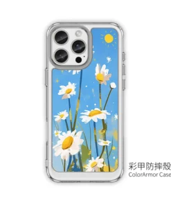 Alternative view of E079｜清新雛菊設計手機殼｜自然之美，隨身攜帶