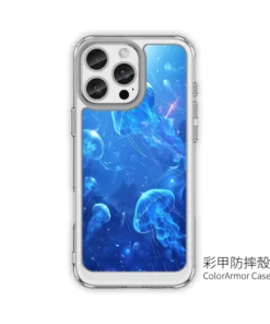 Alternative view of CUTE210｜水母星空設計手機殼｜夢幻海洋風格