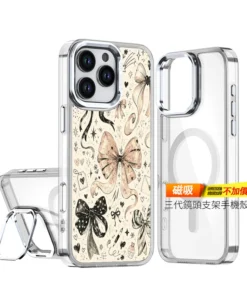 B101｜復古蝴蝶花語設計手機殼｜把浪漫收藏在掌心