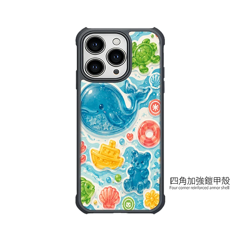 B105|海洋萌趣樂園設計手機殼|把繽紛海洋帶在身邊:圖片 4