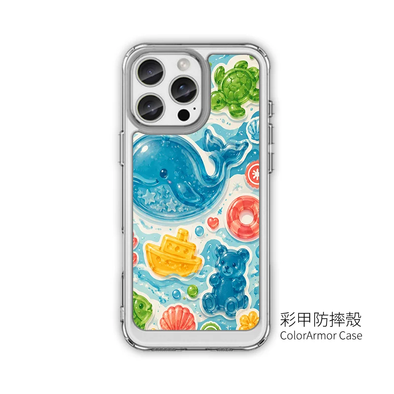 B105|海洋萌趣樂園設計手機殼|把繽紛海洋帶在身邊:圖片 5