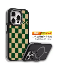 Alternative view of G028｜復古棋盤格設計手機殼｜經典配色，時髦防護隨行