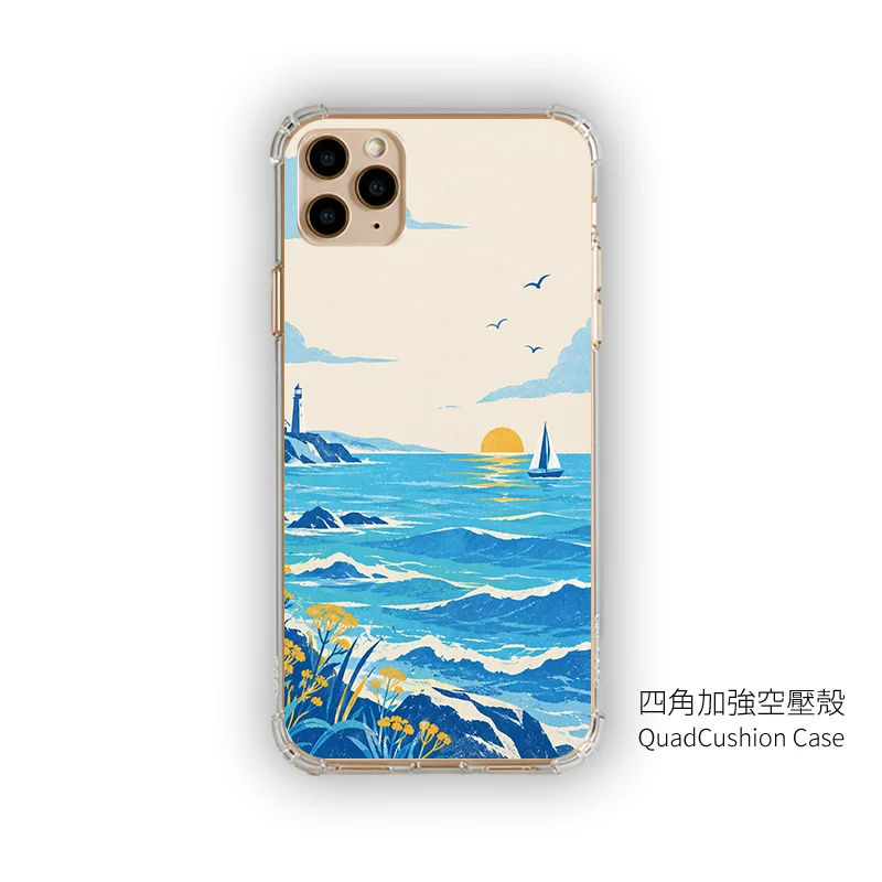 B108|晴海燈塔設計手機殼|把夏日海岸握在手心:圖片 3