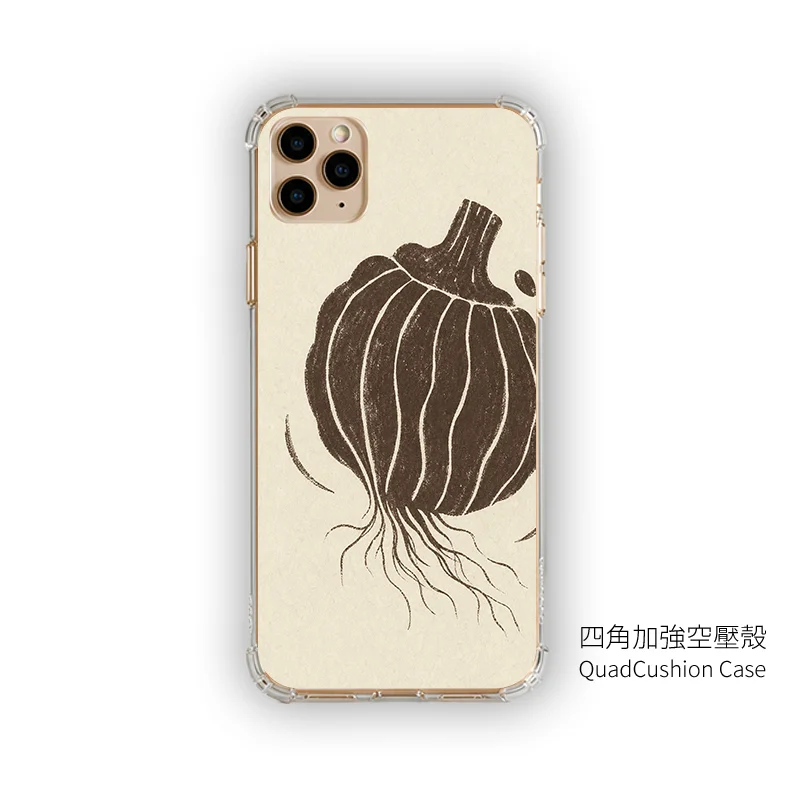 B110|洋蔥植繪設計手機殼|復古筆觸,磁吸支架隨行:圖片 3