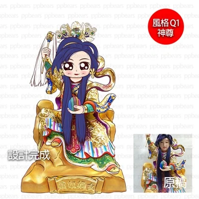 客製化似顏繪神明Q版卡通化