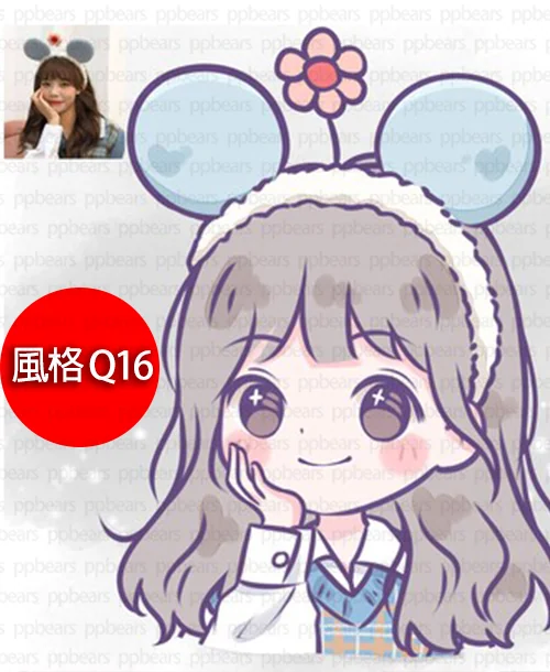 風格Q16客製化手機殼插畫推薦｜可愛Q版似顏繪將照片轉換成專屬插畫