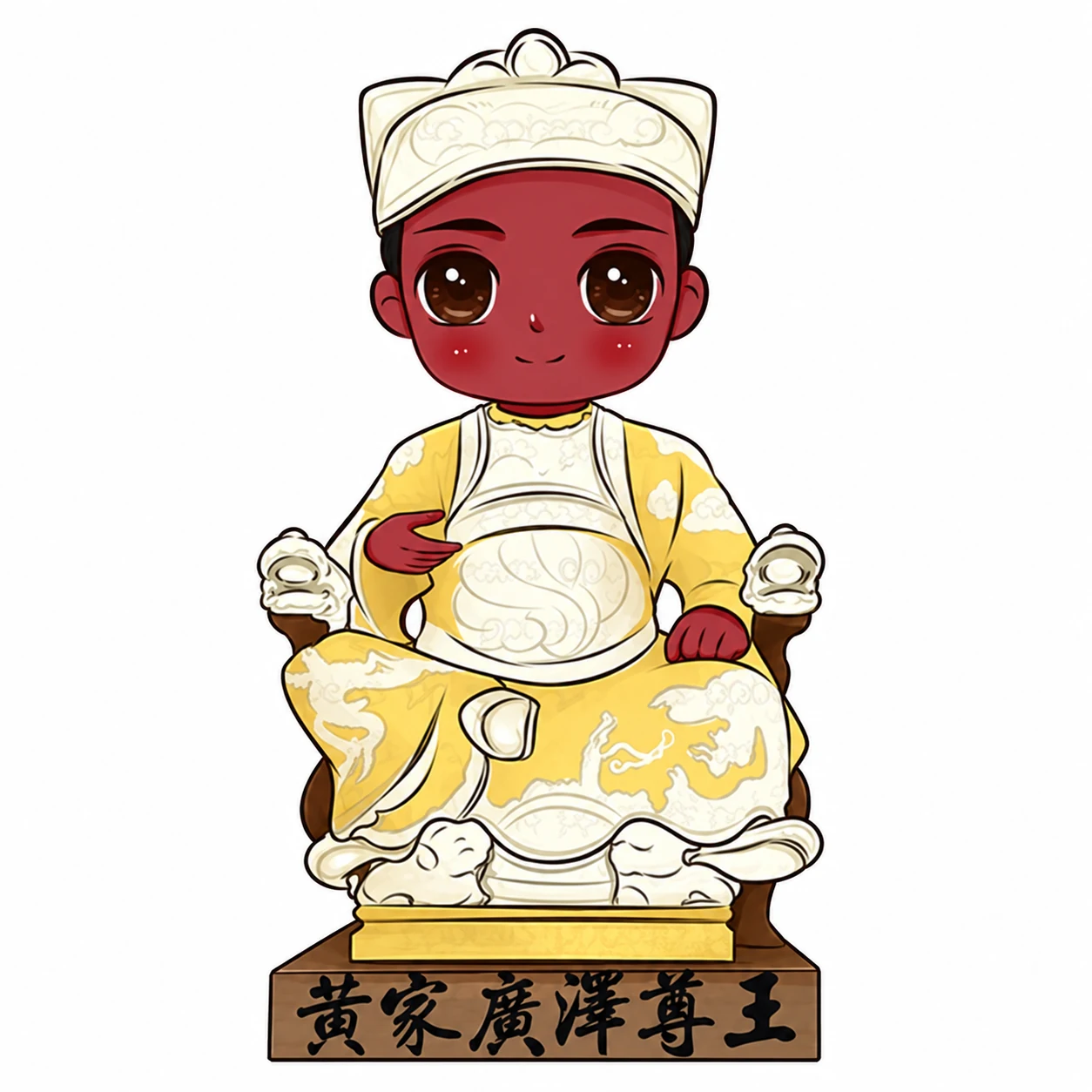 神明 Q版似顏繪照片卡通畫作品範例 6