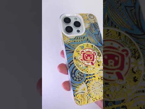 燙金客製化手機殼實拍作品